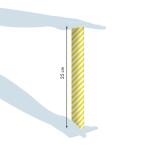 Clairefontaine Tiny Rolls 80g 5x0,35m Streifen gb