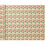 Clairefontaine Tiny Rolls 80g 5x0,35m Rote Blumen