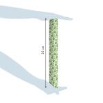 Clairefontaine Tiny Rolls 80g 5x0,35m Grüne Blumen