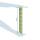 Clairefontaine Tiny Rolls 80g 5x0,35m Quadrate gn