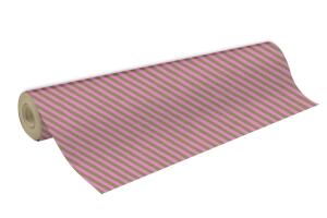 Clairefontaine Kraft 70g rl 50x0,70m Rayures roses