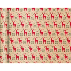 Clairefontaine Kraft 70g rl 5x0,35m Rentier rot