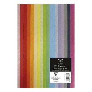 Clairefontaine Seide Packunget 20 Blatt 50x70 st
