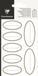 Clairefontaine Vintage Floral 28 Etiketten