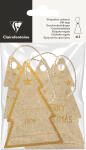 Clairefontaine Geschenketiketten kraft kaninchen