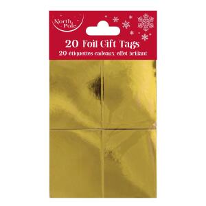 Clairefontaine Set 20 Geschenketiket Brillant Gold