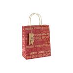 Exacompta Kraft Text Weihn Tasche M 21,5x25,3
