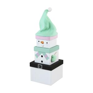 Exacompta Schnee, Set 3 Boxen viereckig