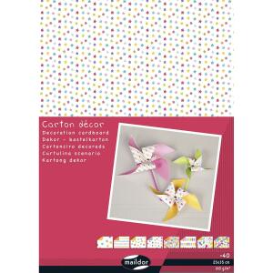 Clairefontaine Dekorkarton 25x35 40Bl