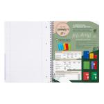 Clairefontaine Collegeblock A4+ Duo Doppel.Rand