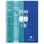 Clairefontaine Collegeblock A4+ Duo Doppel.Rand