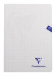 Clairefontaine Mimesys Heft PP A4 60Bl kar Rd sort