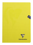 Clairefontaine Mimesys Heft PP A4 60Bl kar Rd sort