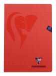 Clairefontaine Mimesys Heft PP A4 60Bl kar Rd sort