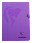 Clairefontaine Mimesys Heft PP A4 60Bl kar Rd sort