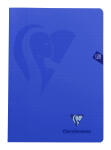 Clairefontaine Mimesys Heft PP A4 60Bl linRd sort