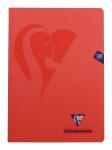 Clairefontaine Mimesys Heft PP A4 60Bl linRd sort