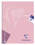 Clairefontaine Collegeblock 80Bl 90g Lin 28 D-Rd