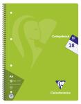 Clairefontaine Collegeblock 80Bl 90g kariert D-Rd
