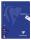 Clairefontaine Collegeblock 80Bl 90g kariert D-Rd