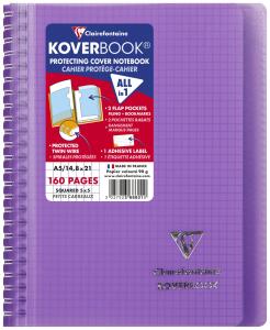 Clairefontaine Koverbook lin PP A5 80Bl st