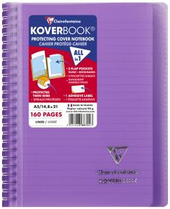 Clairefontaine Koverbook kar PP A5 80Bl st