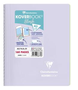 Clairefontaine Spiralblock lin KB Blush A5 lil