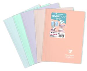 Clairefontaine KB Blush Spiralbl A4 80Bl karRd st