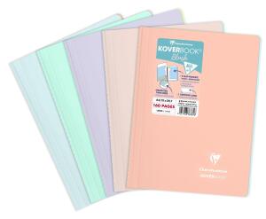 Clairefontaine Koverb Bl Spiralbl A4 80Bl lin st