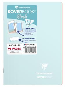 Clairefontaine Heft 48Bl lin Koverbook Blush A5 bl