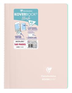 Clairefontaine Spiralblock lin KB Blush A4 ros