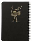 Clairefontaine FSp Spiralb lin sw 14x8x21 60Bl st