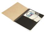 Clairefontaine FSp Spiralb lin sw 14x8x21 60Bl st