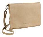 Clairefontaine FSp Ledertasche beige 23,5x2x19