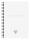 Clairefontaine FSp Spiralb lin w 14x8x21 60Bl st