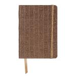 Clairefontaine Egypte Notizb A6 KLeder br blanco 72Bl