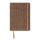 Clairefontaine Egypte Notizb A6 KLeder br blanco 72Bl