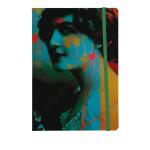 Clairefontaine Egerie Notizb fl A5 80Bl lin mTasch