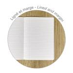 Clairefontaine Hedera Notizh A4 48Bl linmRd sort