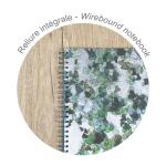 Clairefontaine Hedera Spiralh A5 60Bl lin sort