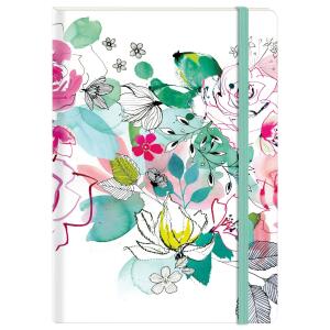 Clairefontaine Bloom Notizb fest A6 48Bl lin sort