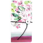 Clairefontaine Bloom Notizb slim 9x18 40Bl bl sort