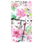 Clairefontaine Bloom Notizb slim 9x18 40Bl bl sort