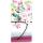Clairefontaine Bloom Notizb slim 9x18 40Bl bl sort