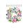Clairefontaine Bloom Spiralbuch 12x12 50Bl bl sort