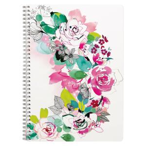 Clairefontaine Bloom Spiralheft A4 74Bl linR sort
