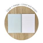 Clairefontaine Bloom Spiralheft A4 74Bl linR sort