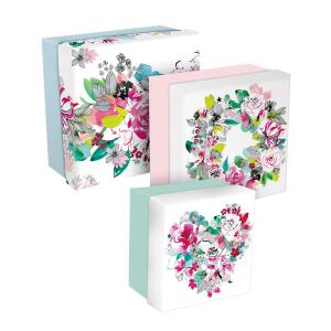 Clairefontaine Bloom 3er-Set Boxen 3 Größen