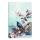Clairefontaine CC6 Notizheft 7,5x12 48Bl bl 36sort