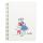 Clairefontaine Ritourn Spiralbuch A5 60Bl lin sort